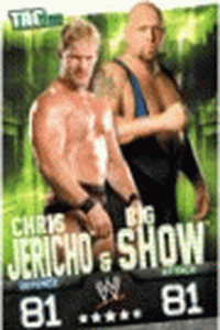 Slam Attax Evolution #010 Chris Jericho & Big Show 